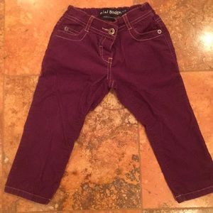 Mini Boden corduroy pants